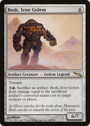 Bosh, Iron Golem (MRD-147) - Mirrodin Foil