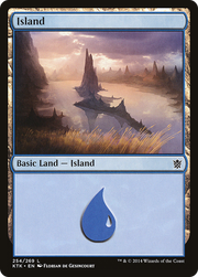 Island (KTK-254) - Khans of Tarkir Foil