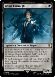 Vislor Turlough (WHO-679) - Doctor Who Foil