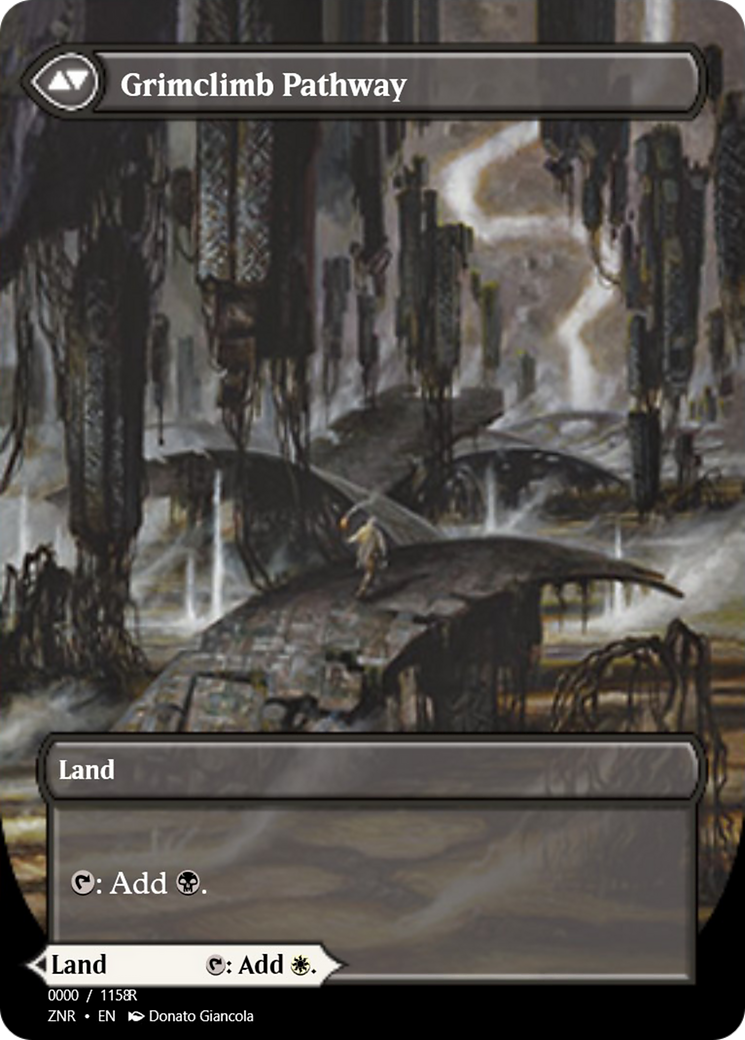 Brightclimb Pathway // Grimclimb Pathway (PRM-83848) - Magic Online Promos Foil