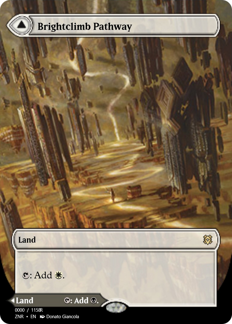 Brightclimb Pathway // Grimclimb Pathway (PRM-83848) - Magic Online Promos Foil