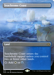 Seachrome Coast (ONE-374) - Phyrexia: All Will Be One (Borderless) Foil
