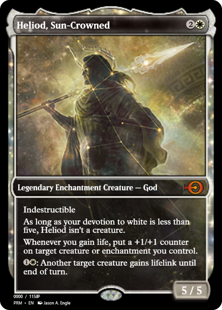 Heliod, Sun-Crowned (PRM-79849) - Magic Online Promos: (enchantment) Foil