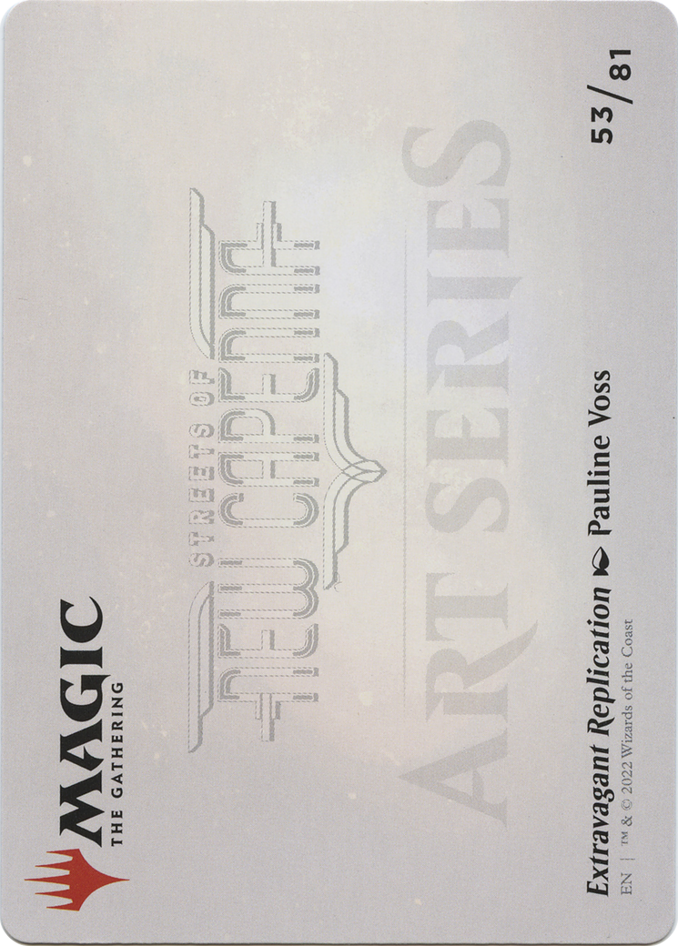 Extravagant Replication // Extravagant Replication (ASNC-053) - New Capenna Art Series (Borderless)