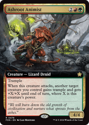 Ashroot Animist (Extended Art) (FDN-478) - Foundations: (Extended Art) Foil