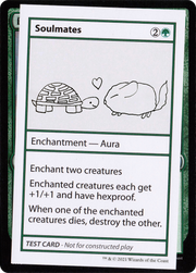 Soulmates (CMB1-084) - Mystery Booster Playtest Cards 2021