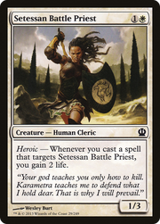 Setessan Battle Priest (THS-029) - Theros Foil