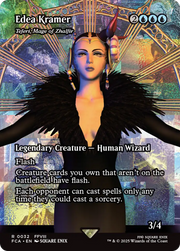 Edea Kramer - Teferi, Mage of Zhalfir (Showcase) (FCA-032) - FINAL FANTASY: Through the Ages / Edea Kramer (Borderless) Foil