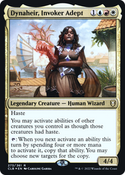 Dynaheir, Invoker Adept (PRE-273S) - Battle for Baldur's Gate Promos Foil