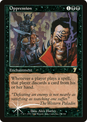 Oppression (7ED-152★) - Seventh Edition Foil
