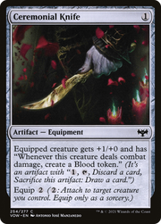 Ceremonial Knife (VOW-254) - Innistrad: Crimson Vow