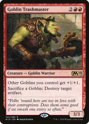 Goblin Trashmaster (PPM20-144) - Core Set 2019 Promos Foil
