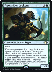 Freestrider Lookout (PRE-163) - Outlaws of Thunder Junction Promos Foil
