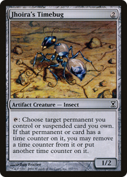Jhoira's Timebug (TSP-257) - Time Spiral Foil