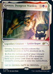 Grenzo, Dungeon Warden (SLD-1569) - Secret Lair Drop: (Showcase) Foil