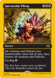 Spectacular Pileup (DFT-433) - Aetherdrift Foil