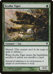 Scythe Tiger (ZEN-183) - Zendikar Foil