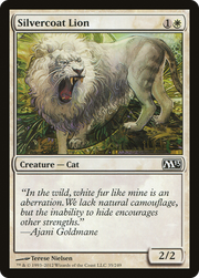 Silvercoat Lion (M13-035) - Magic 2013