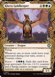 Kheru Goldkeeper (TDM-313) - Tarkir: Dragonstorm: (Showcase) Foil