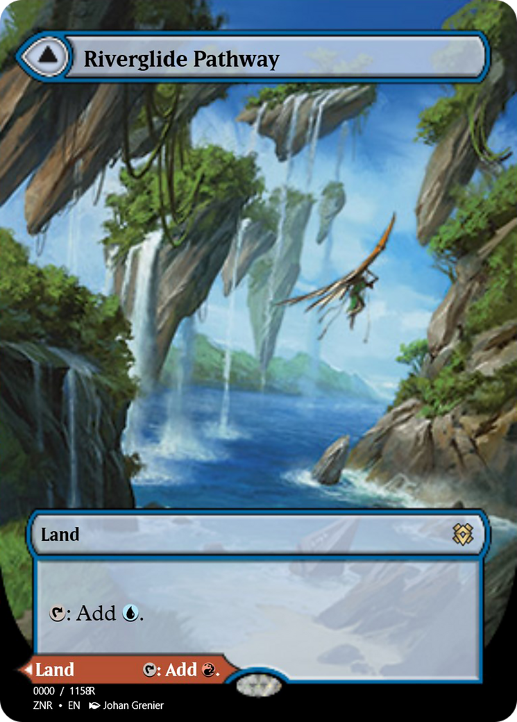 Riverglide Pathway // Lavaglide Pathway (PRM-83850) - Magic Online Promos Foil