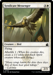 Syndicate Messenger (RVR-029) - Ravnica Remastered Foil
