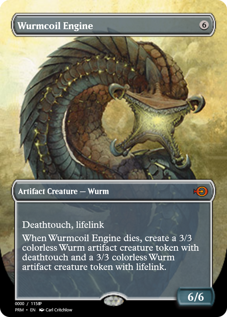 Wurmcoil Engine (PRM-82858) - Magic Online Promos