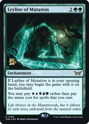 Leyline of Mutation (PRE-188) - Duskmourn: House of Horror Promos Foil