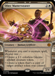 Oltec Matterweaver (BIG-033) - The Big Score: (Showcase) Foil