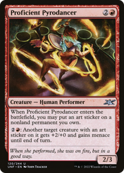 Proficient Pyrodancer (UNF-120) - Unfinity