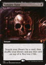 Vampiric Tutor (CMR-656) - Commander Legends: (Extended Art)