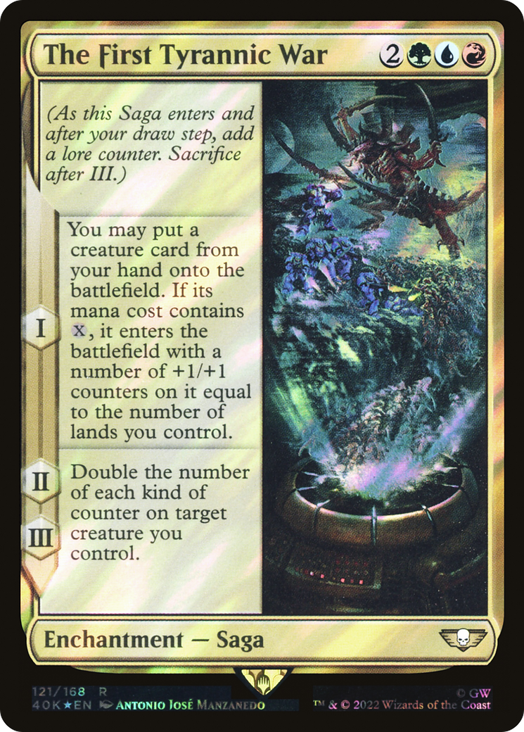 The First Tyrannic War (40K-121) - Warhammer 40,000 Commander Foil