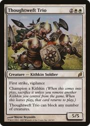 Thoughtweft Trio (LRW-044) - Lorwyn Foil