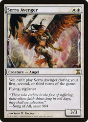 Serra Avenger (TSP-040) - Time Spiral Foil
