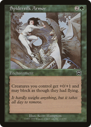 Spidersilk Armor (MMQ-273) - Mercadian Masques Foil