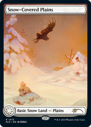 Snow-Covered Plains (SLD-1473) - Secret Lair Drop: (Full Art)