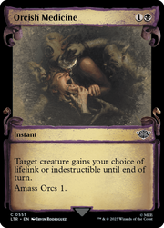 Orcish Medicine (LTR-555) - The Lord of the Rings: Tales of Middle-earth: (Showcase) Foil