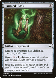 Haunted Cloak (CMR-313) - Commander Legends Foil