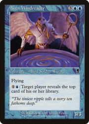 Aven Windreader (ODY-065) - Odyssey Foil