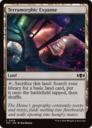 Terramorphic Expanse (TDC-408) - Commander: Tarkir: Dragonstorm