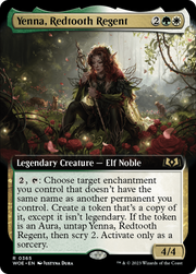 Yenna, Redtooth Regent (WOE-365) - Wilds of Eldraine: (Extended Art)