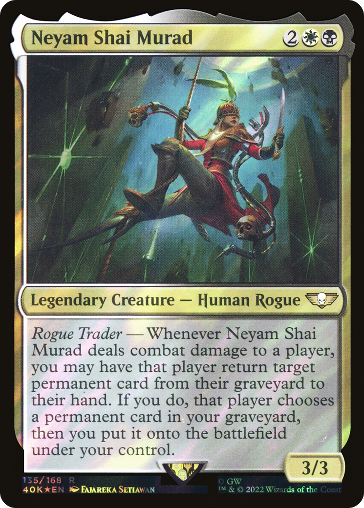 Neyam Shai Murad (40K-135) - Warhammer 40,000 Commander Foil