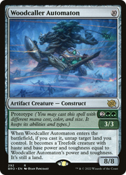 Woodcaller Automaton (BRO-292) - The Brothers' War Foil