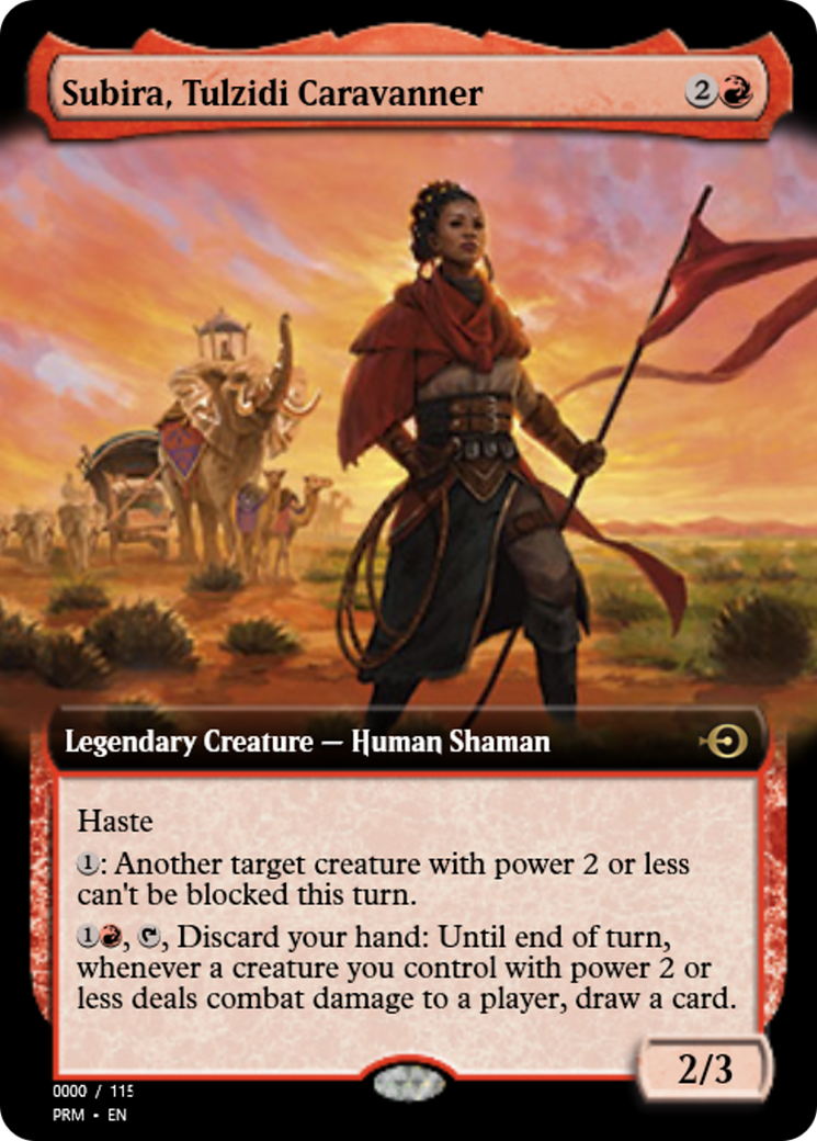 Subira, Tulzidi Caravanner (PRM-82008) - Magic Online Promos Foil