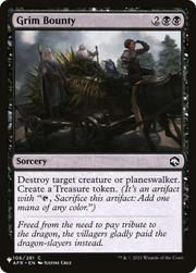 Grim Bounty (LIST-AFR-106) - The List