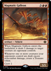Magmatic Galleon (PPLCI-157) - The Lost Caverns of Ixalan Promos Foil