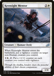 Keensight Mentor (IKO-018) - Ikoria: Lair of Behemoths Foil