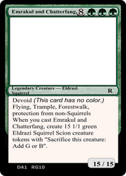 Emrakul and Chatterfang (UNK-RG10) - Unknown Event