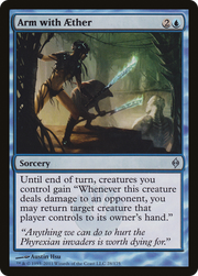 Arm with Aether (NPH-028) - New Phyrexia Foil
