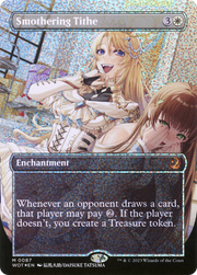 Smothering Tithe (WOT-087) - Wilds of Eldraine: Enchanting Tales (Borderless) Foil
