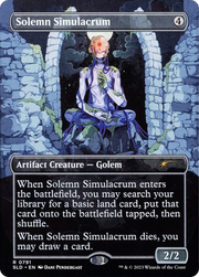 Solemn Simulacrum (SLD-791) - Secret Lair Drop (Borderless)